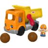 imageFisherPrice Little People Toddler Construction Toy Work Together Dump Truck with Music ampamp Accessories for Pretend Play Kids Ages 1 Years