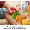imageFisherPrice Baby Toy Hide ampamp Peek PopUp AnimalThemed Sensory Activity with Wood Accents ampamp Sounds for Ages 9 Months Amazon Exclusive