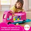 imageFisherPrice Little People Toddler Toy Barbie Little Dreamcamper RV Playset with Music Lights ampamp 2 Figures for Ages 18 Months Multilanguage Version
