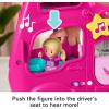 imageFisherPrice Little People Toddler Toy Barbie Little Dreamcamper RV Playset with Music Lights ampamp 2 Figures for Ages 18 Months Multilanguage Version