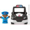 imageFisherPrice Little People Toddler Toys Police Car PushAlong Vehicle ampamp Figure for Pretend Play Preschool Kids Ages 1 Years