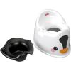 imageFisherPrice Toddler Toilet Penguin Potty Training Seat Portable Chair with Handles for Kids and Removable Bowl