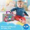 imageFisherPrice Laugh ampamp Learn Busy Boombox RetroInspired Musical Infant Activity Toy with Learning Content for Baby and Toddlers Amazon Exclusive