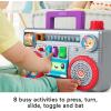 imageFisherPrice Laugh ampamp Learn Busy Boombox RetroInspired Musical Infant Activity Toy with Learning Content for Baby and Toddlers Amazon Exclusive