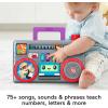 imageFisherPrice Laugh ampamp Learn Busy Boombox RetroInspired Musical Infant Activity Toy with Learning Content for Baby and Toddlers Amazon Exclusive