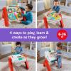 imageFisherPrice Baby ampamp Toddler Toy Laugh ampamp Learn 4in1 Activity Table ampamp Art Easel with Educational Music ampamp Lights for Kids Ages 6 Months