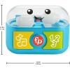 imageFisherPrice Baby ampamp Toddler Toy Laugh ampamp Learn Play Along Ear Buds with Music Lights ampamp Fine Motor Activities for Infants Ages 6 Months
