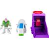 imageFisherPrice Imaginext Launcher Set with 3inch Buzz Lightyear Action Figure amp Toy Vehicle Inspired by Disney Pixar Toy Story Characters May Vary