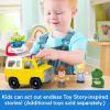 imageFisherPrice Little People Toddler Toy Disney amp Pixar Toy Story Pizza Planet Truck with Buzz Lightyear amp Alien Figures for Kids Ages 18 Months