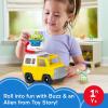 imageFisherPrice Little People Toddler Toy Disney amp Pixar Toy Story Pizza Planet Truck with Buzz Lightyear amp Alien Figures for Kids Ages 18 Months