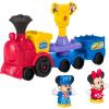 imageFisherPrice Little People Toddler Toy Disney Jr Mickey amp Minnie Musical Train with 2 Figures for Pretend Play Kids Ages 18 Months