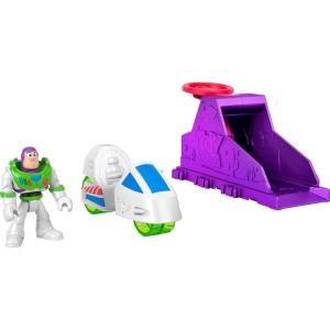 imageFisherPrice Imaginext Launcher Set with 3inch Buzz Lightyear Action Figure amp Toy Vehicle Inspired by Disney Pixar Toy Story Characters May Vary