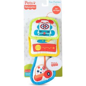 imageFisherPrice for Pets SoundBites Plush Toy Xylophone for Puppies Sounds Desensitize Pups to Noises  NoiseMaking Chew Toy for Puppies  Multifunctional Dog ToyChatter Phone  Corn Popper   Record Player