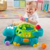 imageFisherPrice Baby Crawling Toy Poppity Pop Musical Dino BallPopper with Sounds for Infants Ages 6 Months Blue