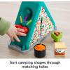 imageFisherPrice Baby Developmental Toy SMore Shapes Camping Tent Block Sorting Activity for Infants Ages 6 MonthsCamping Tent
