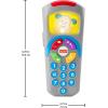 imageFisherPrice Baby Learning Toy Laugh amp Learn Puppys Remote Pretend TV Control with Music amp Lights for Infants Ages 6 MonthsPuppys Remote  New for 2024