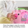 imageFisherPrice Baby Musical Toy Laugh amp Learn Count amp Rumble Piggy Bank with Songs amp Motion for Infants amp Toddlers Ages 6 Months