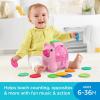 imageFisherPrice Baby Musical Toy Laugh amp Learn Count amp Rumble Piggy Bank with Songs amp Motion for Infants amp Toddlers Ages 6 Months