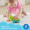 imageFisherPrice Baby Toy Corn Popper PushAlong Vehicle with Sounds for Crawling Developmental Play Infants Ages 6 MonthsTurtle