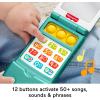 imageFisherPrice Baby Toy Flip Phone Laugh amp Learn Musical Learning Activity for Toddler Pretend Play Infants Ages 6 Months