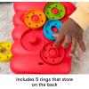 imageFisherPrice Baby amp Toddler Toy Drop Through RockaStack Coin Drop Activity for Developmental Play Infants Ages 9 Months