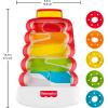 imageFisherPrice Baby amp Toddler Toy Drop Through RockaStack Coin Drop Activity for Developmental Play Infants Ages 9 Months