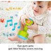 imageFisherPrice Baby amp Toddler Toy Laugh amp Learn Countin Reps Dumbbell Rattle with Learning Lights amp Music for Infants Ages 6 Months