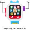 imageFisherPrice Baby to Toddler Toy Laugh amp Learn Time to Learn Smartwatch with Lights amp Music for Pretend Play Infants Ages 6 Months