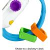 imageFisherPrice Baby to Toddler Toy Laugh amp Learn Time to Learn Smartwatch with Lights amp Music for Pretend Play Infants Ages 6 Months