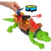imageFisherPrice Imaginext Pirate Shark vs Crocodile Playset with Walking and Chomping Action 2 Action Figures 6 Accessories Amazon Exclusive