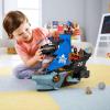 imageFisherPrice Imaginext Shark Bite Pirate Ship Playset with 2 Action Figures amp Toy Boat with Biting Jaws and Launcher 12 Accessories Amazon Exclusive