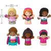 imageFisherPrice Little People Barbie Toddler Toys You Can Be Anything Figure Pack 7 Characters for Pretend Play Ages 18 Months6Pack
