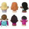 imageFisherPrice Little People Barbie Toddler Toys You Can Be Anything Figure Pack 7 Characters for Pretend Play Ages 18 Months6Pack