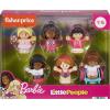 imageFisherPrice Little People Barbie Toddler Toys You Can Be Anything Figure Pack 7 Characters for Pretend Play Ages 18 Months6Pack