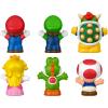 imageFisherPrice Little People Toddler Toy My Mario 6Piece Character Figure Set for Preschool Pretend Play Kids Ages 18 Months