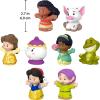 imageFisherPrice Little People Toddler Toys Disney Princess Figure Pack 6 Characters for Preschool Pretend Play Kids Ages 18 MonthsPrincess Duos