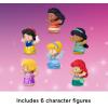 imageFisherPrice Little People Toddler Toys Disney Princess Figure Pack 6 Characters for Preschool Pretend Play Kids Ages 18 MonthsPrincess Refresh