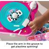 imageFisherPrice Musical Toy Barbie Record Player with 5 Records amp Display Rack for Preschool Pretend Play Kids Ages 3 YearsBarbie Record Player