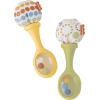 imageFisherPrice Newborn Toys Rattle n Rock Maracas Set of 2 Soft Musical Instruments for Babies 3 Months Blue amp Orange2 Piece Set Pack of 1