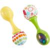 imageFisherPrice Newborn Toys Rattle n Rock Maracas Set of 2 Soft Musical Instruments for Babies 3 Months Blue amp Orange2 Piece Set Pack of 2