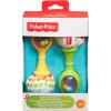 imageFisherPrice Newborn Toys Rattle n Rock Maracas Set of 2 Soft Musical Instruments for Babies 3 Months Blue amp Orange2 Piece Set Pack of 2