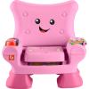 imageFisherPrice Toddler Learning Toy Laugh amp Learn Smart Stages Chair Pink with Music Lights amp Activities for Kids Ages 1 YearsPink