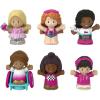 imageFisherPrice Little People Barbie Toddler Toys You Can Be Anything Figure Pack 7 Characters for Pretend Play Ages 18 Months6Pack