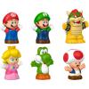 imageFisherPrice Little People Toddler Toy My Mario 6Piece Character Figure Set for Preschool Pretend Play Kids Ages 18 Months