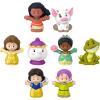 imageFisherPrice Little People Toddler Toys Disney Princess Figure Pack 6 Characters for Preschool Pretend Play Kids Ages 18 MonthsPrincess Duos