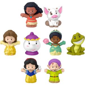 imageFisherPrice Little People Toddler Toys Disney Princess Figure Pack 6 Characters for Preschool Pretend Play Kids Ages 18 MonthsPrincess Duos
