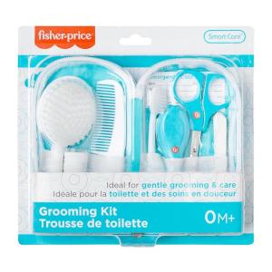 imageSmart Care FisherPrice 12Piece Baby Grooming Kit Newborn Essentials Baby Gift Set Includes Baby Nail Kit Baby Oral Care Baby Hair Brush Baby Comb