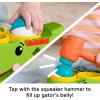 imageFisherPrice Baby Toy Sit amp Tap Rolligator Crawling Activity with Pounding Hammer amp 3 Balls for Developmental Play Infants Ages 9 Months