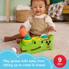 imageFisherPrice Baby Toy Sit amp Tap Rolligator Crawling Activity with Pounding Hammer amp 3 Balls for Developmental Play Infants Ages 9 Months