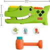 imageFisherPrice Baby Toy Sit amp Tap Rolligator Crawling Activity with Pounding Hammer amp 3 Balls for Developmental Play Infants Ages 9 Months
